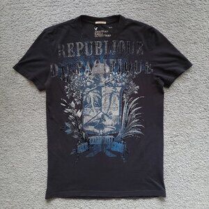 Genuine Y2K (Mfg in 00's) American Eagle Vintage Graphic T-shirt MENS SIZE S